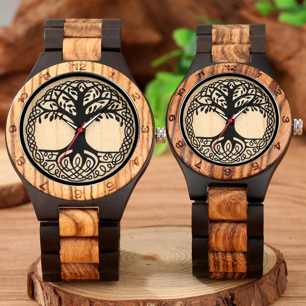 Personalized Tree Of Life Handmade Wooden Watch