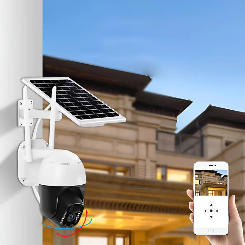Smart Wireless Solar Surveillance Camera